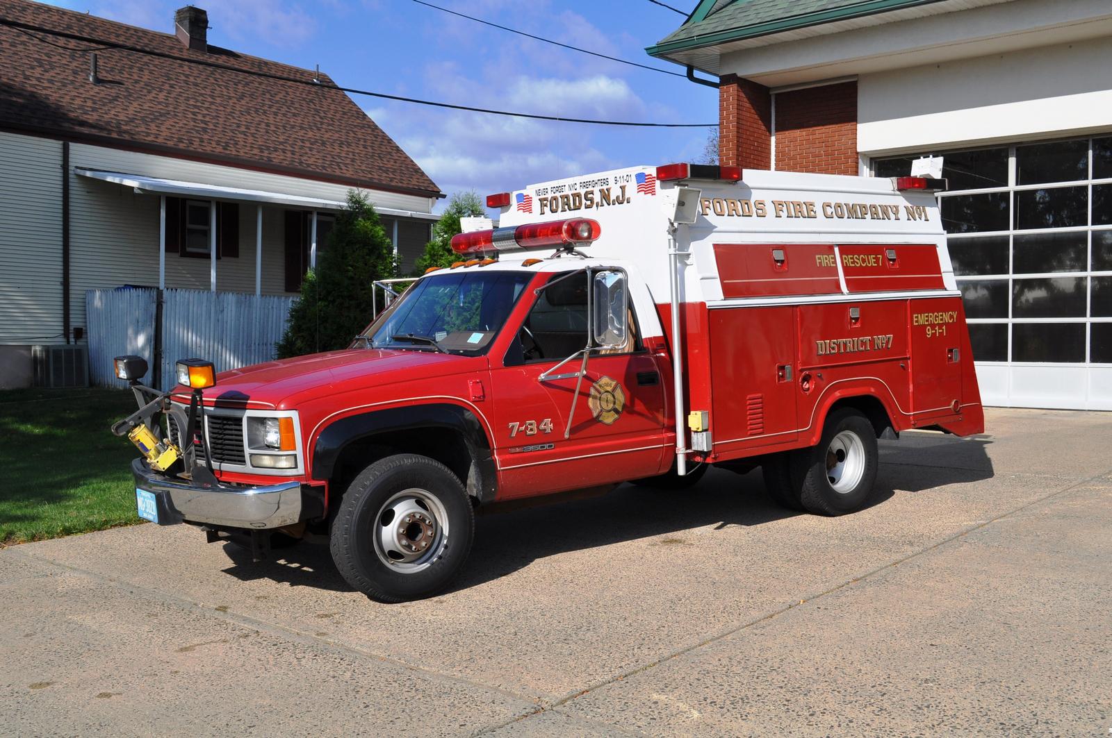 Fords fire department woodbridge township new jersey